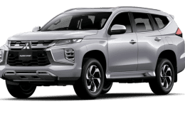 pajero dakar logo tampak depan